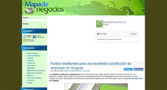 Desktop Screenshot of mapadenegocios.com